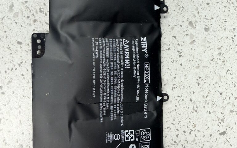 Laptop Battery Replacement