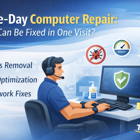 Same-Day Computer Repair: What Can Be Fixed in One Visit?