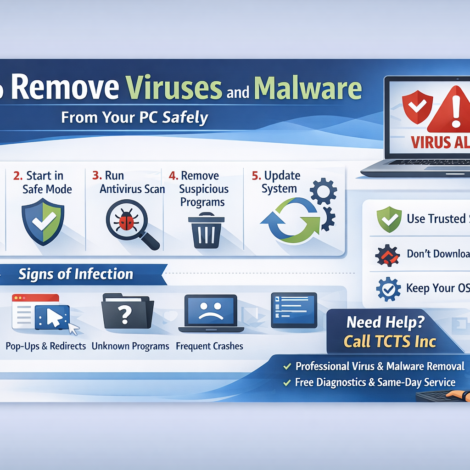 How to Remove Viruses and Malware From Your PC Safely